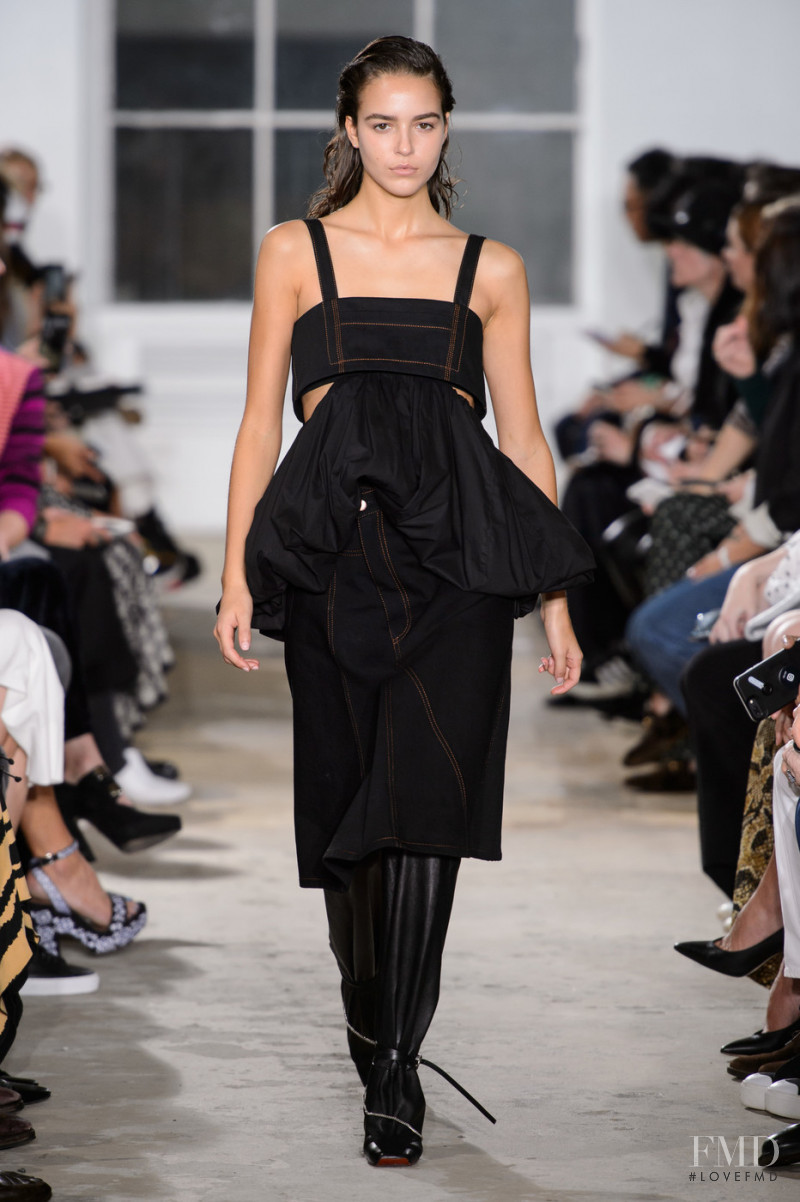 Emm Arruda featured in  the Proenza Schouler fashion show for Spring/Summer 2019