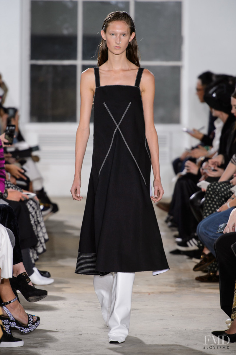 Jay Wright featured in  the Proenza Schouler fashion show for Spring/Summer 2019