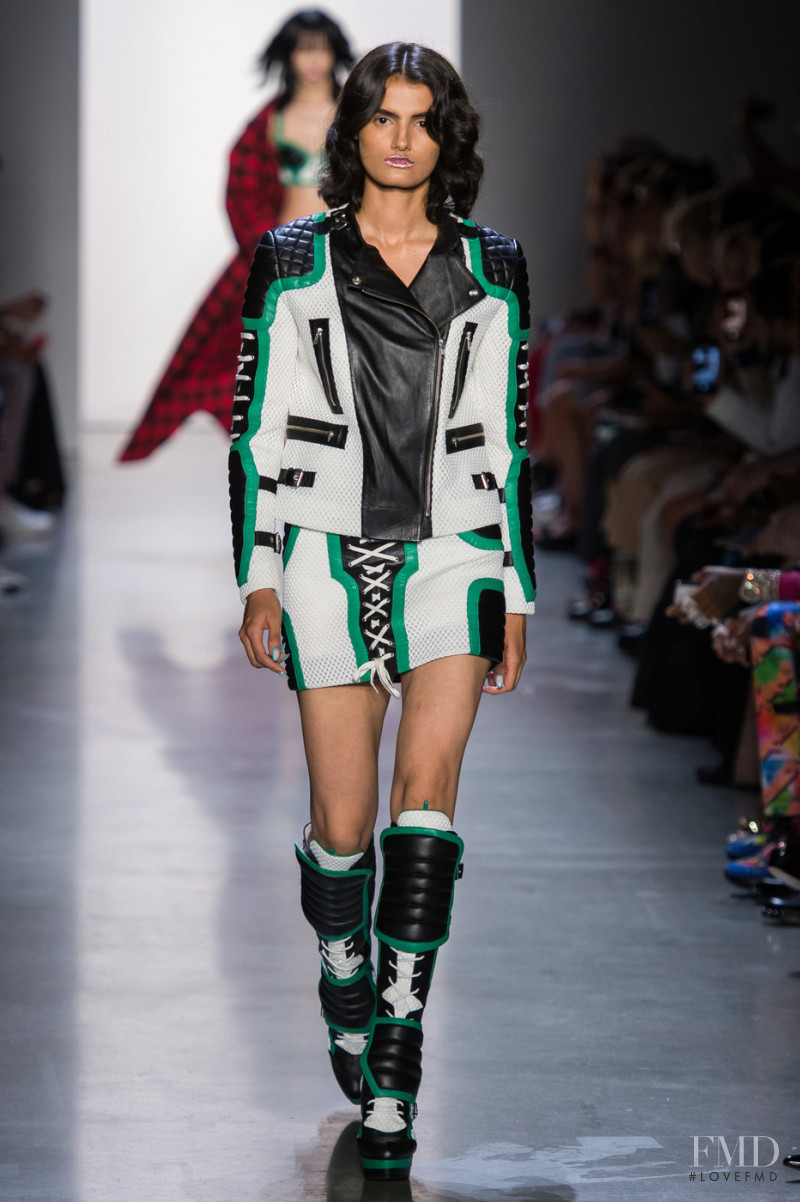 Dipti Sharma featured in  the Jeremy Scott fashion show for Spring/Summer 2019