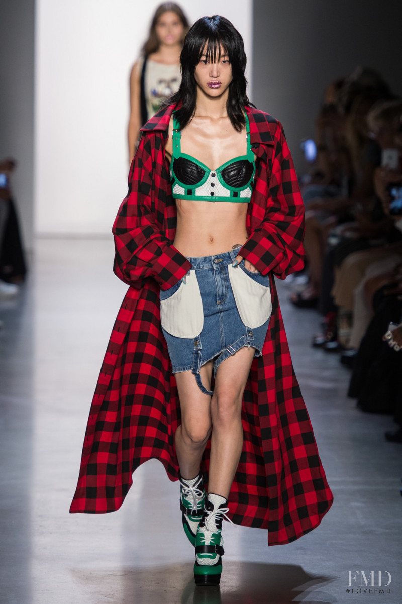 So Ra Choi featured in  the Jeremy Scott fashion show for Spring/Summer 2019