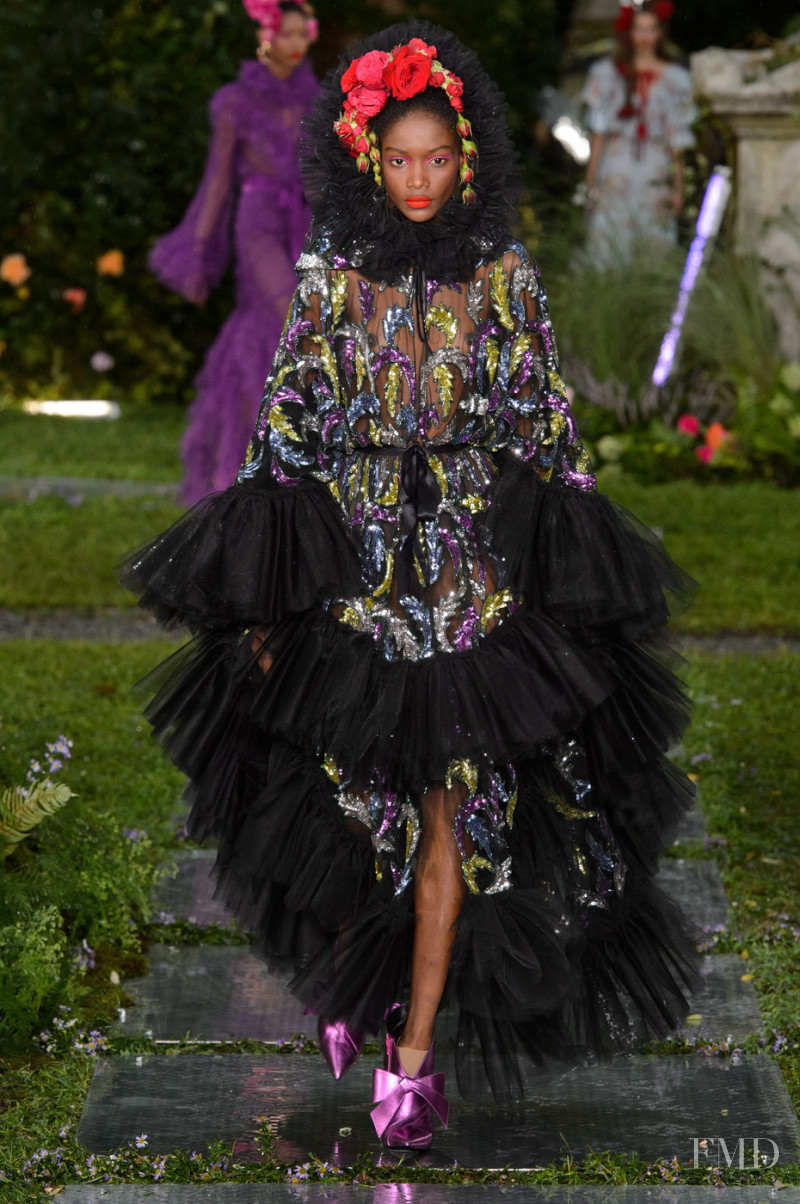 Elibeidy Dani featured in  the Rodarte fashion show for Spring/Summer 2019