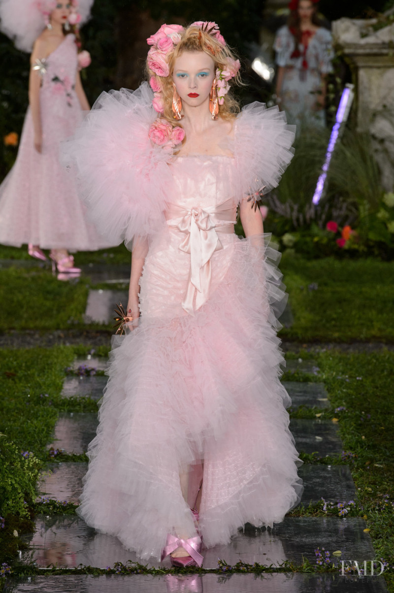 Lily Nova featured in  the Rodarte fashion show for Spring/Summer 2019