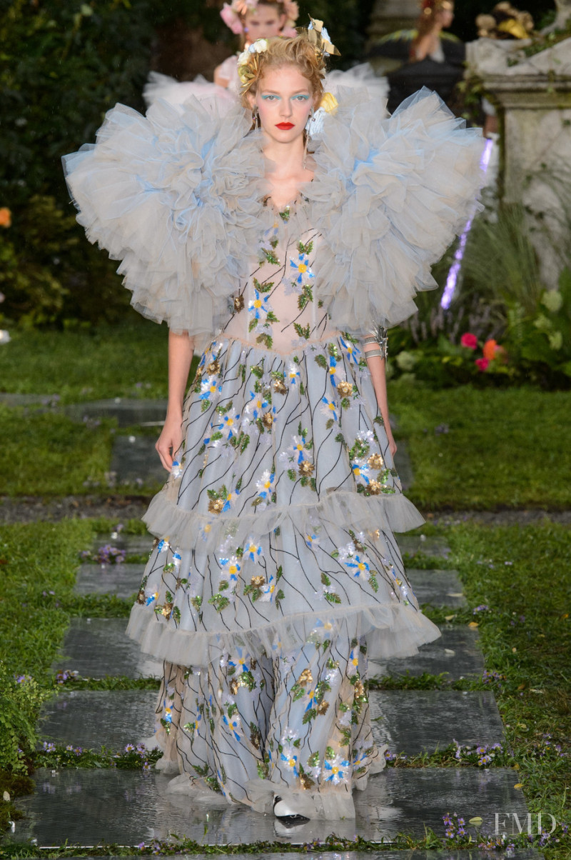 Eliza Kallmann featured in  the Rodarte fashion show for Spring/Summer 2019