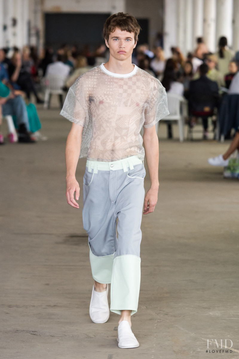 Eckhaus Latta fashion show for Spring/Summer 2019