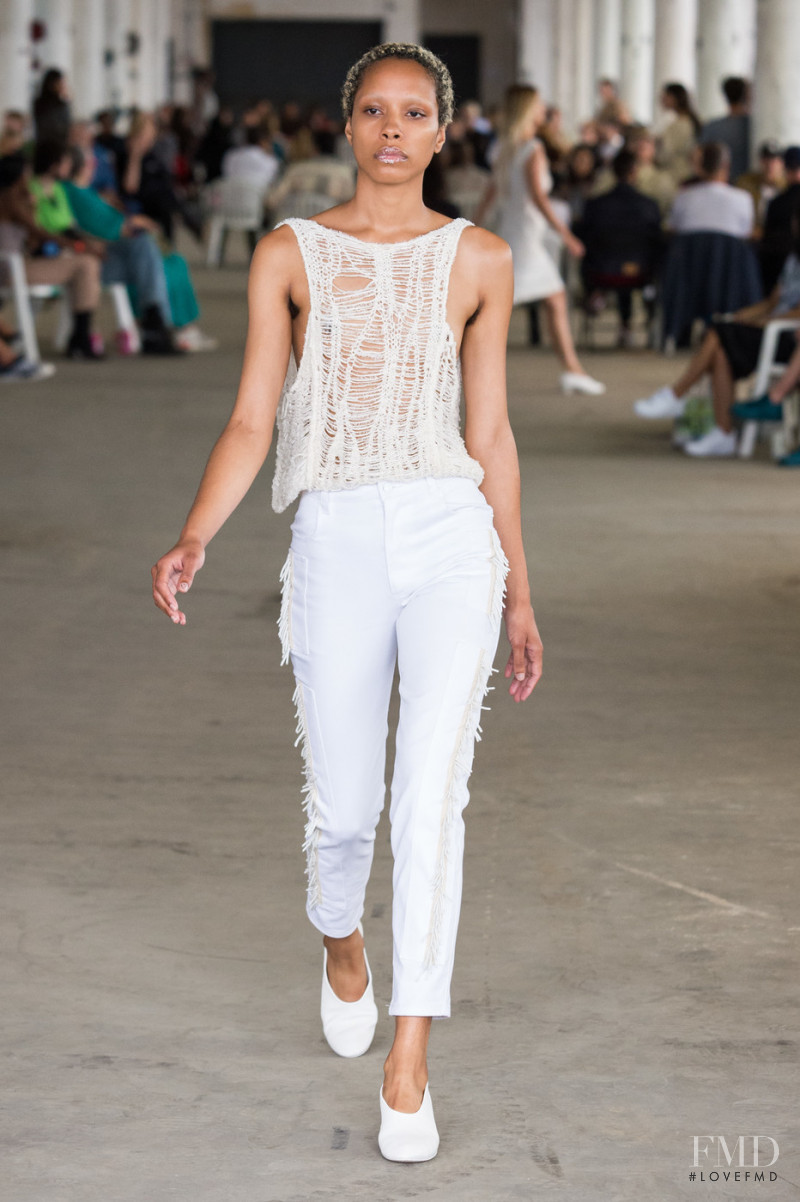 Eckhaus Latta fashion show for Spring/Summer 2019