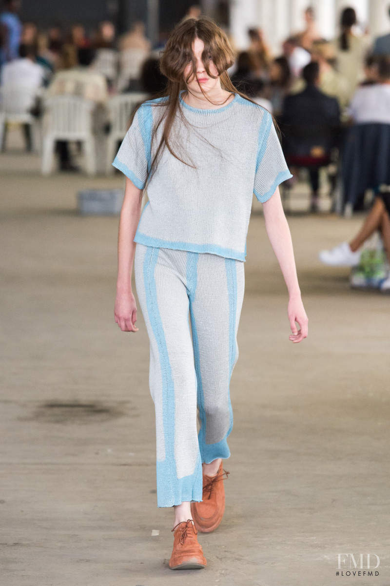 Eckhaus Latta fashion show for Spring/Summer 2019