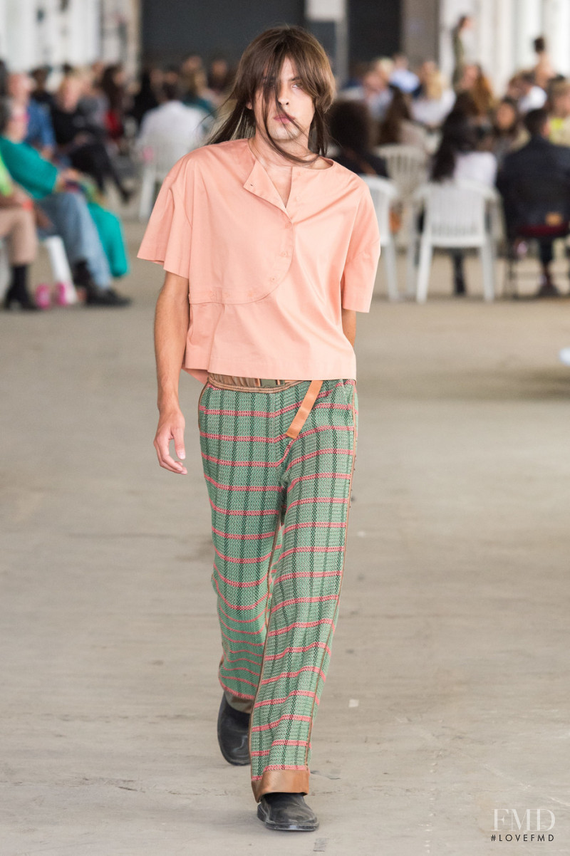 Eckhaus Latta fashion show for Spring/Summer 2019