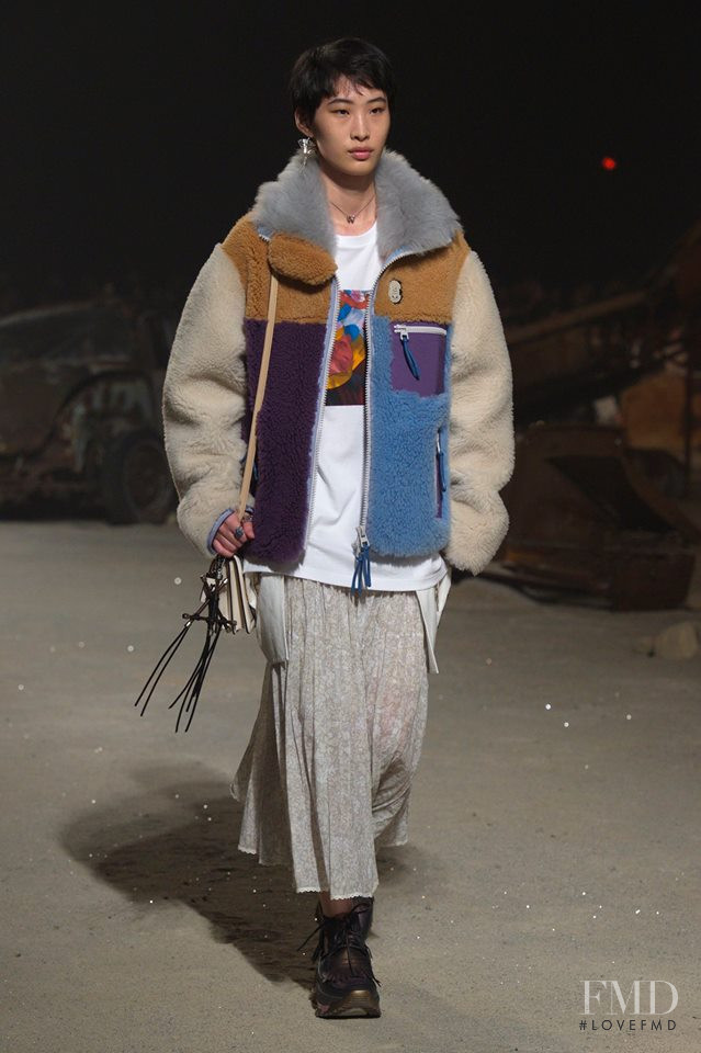He Jing featured in  the Coach fashion show for Spring/Summer 2019