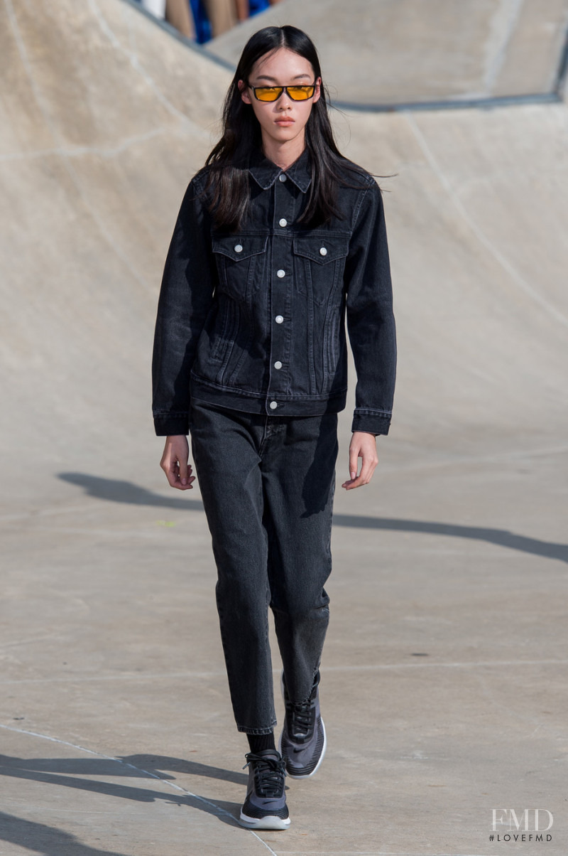 Layla Ong featured in  the John Elliott fashion show for Spring/Summer 2019