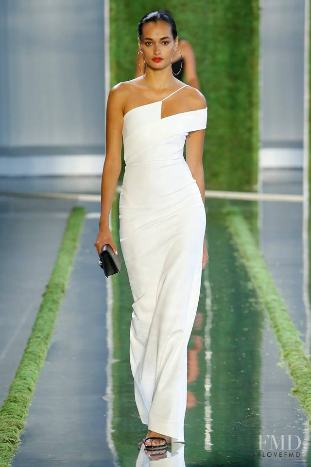 Gizele Oliveira featured in  the Cushnie Et Ochs fashion show for Spring/Summer 2019