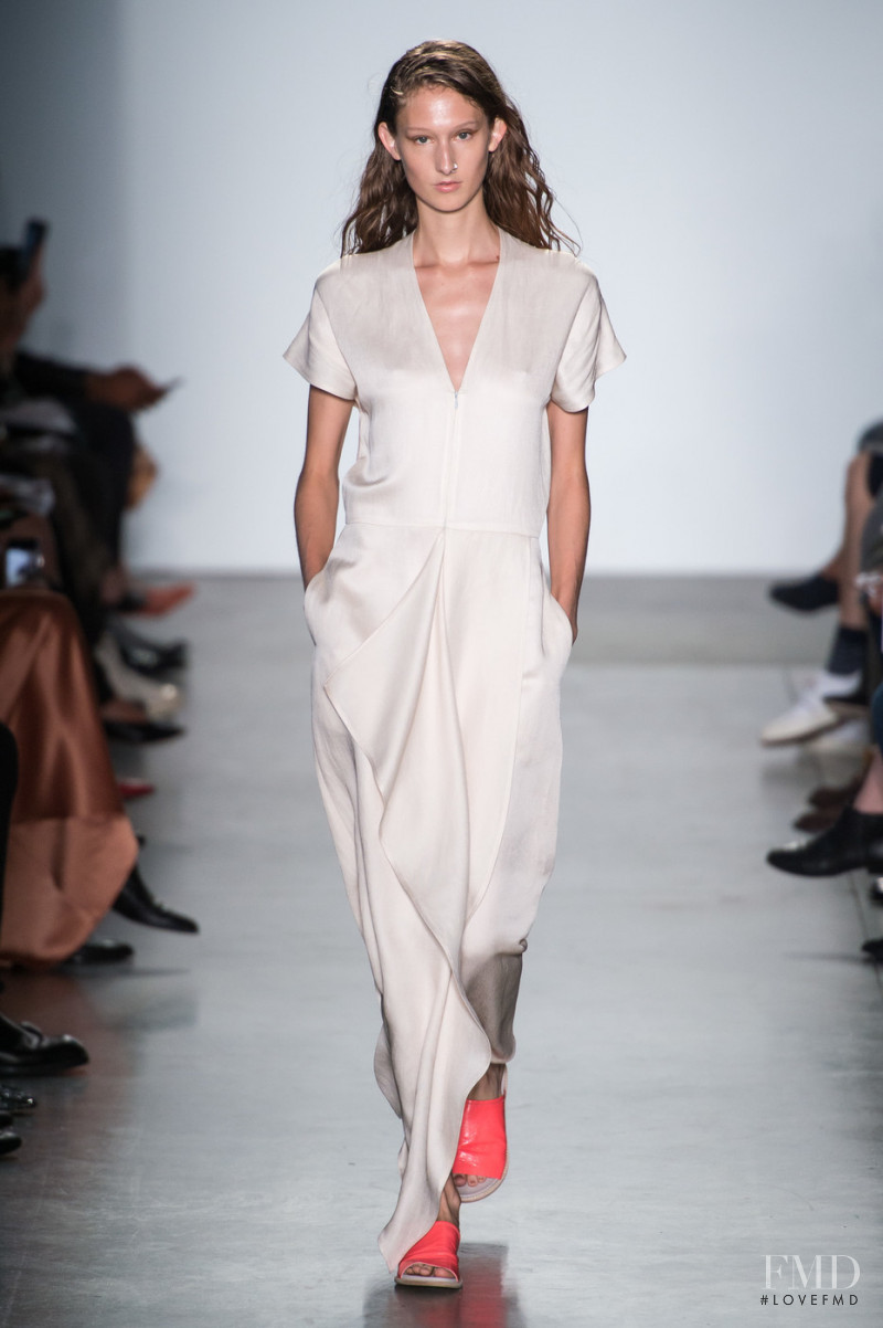 Jay Wright featured in  the Zero + Maria Cornejo fashion show for Spring/Summer 2019