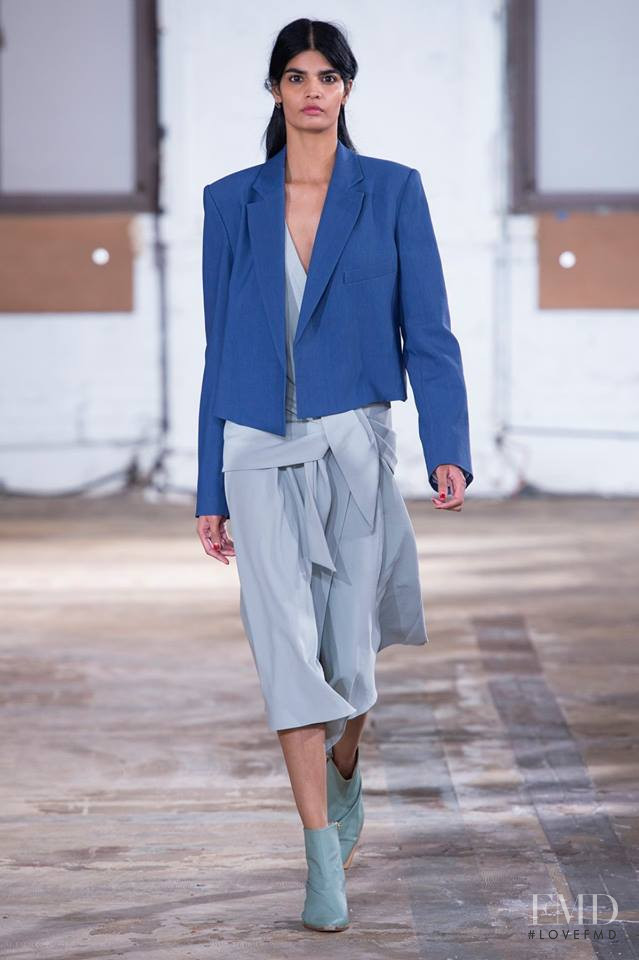 Bhumika Arora featured in  the Tibi fashion show for Spring/Summer 2019