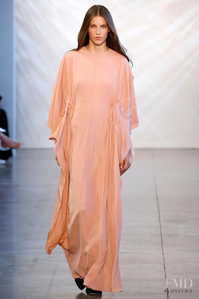 Silke Van Daal featured in  the Noon By Noor fashion show for Spring/Summer 2019