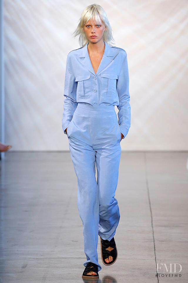 Marjan Jonkman featured in  the Noon By Noor fashion show for Spring/Summer 2019