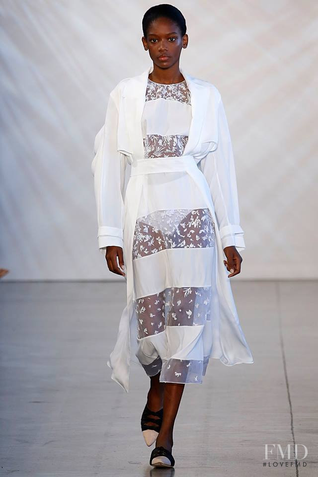 Elibeidy Dani featured in  the Noon By Noor fashion show for Spring/Summer 2019