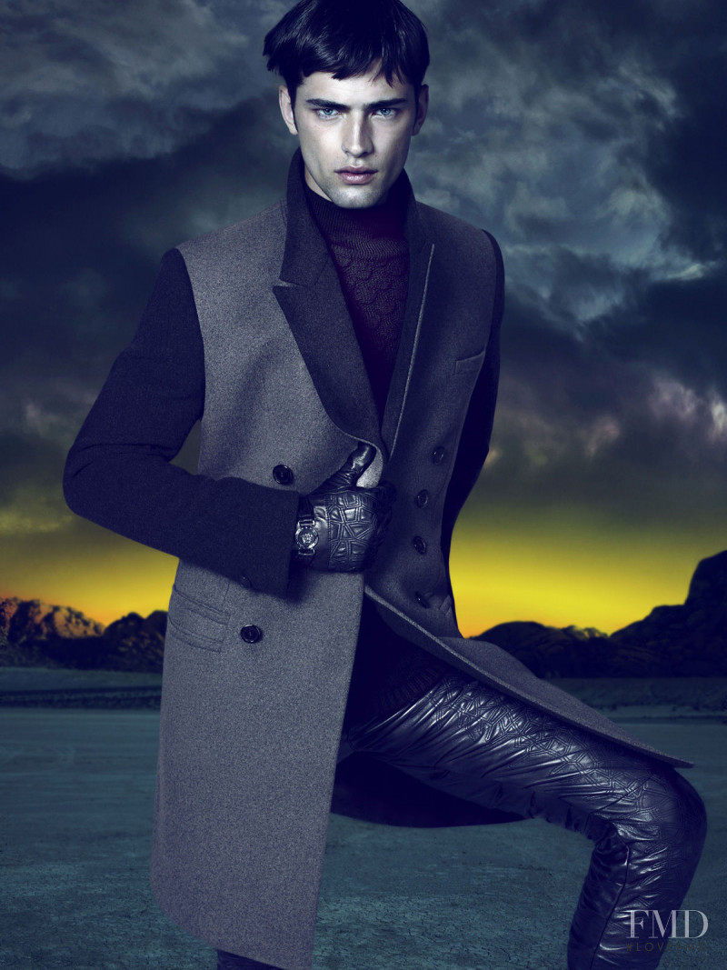 Sean OPry featured in  the Versace advertisement for Autumn/Winter 2011