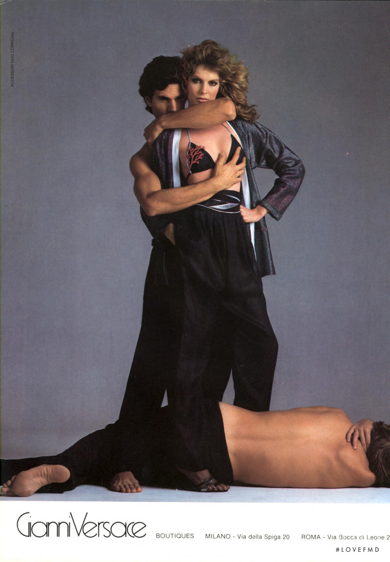 Versace advertisement for Spring/Summer 1980