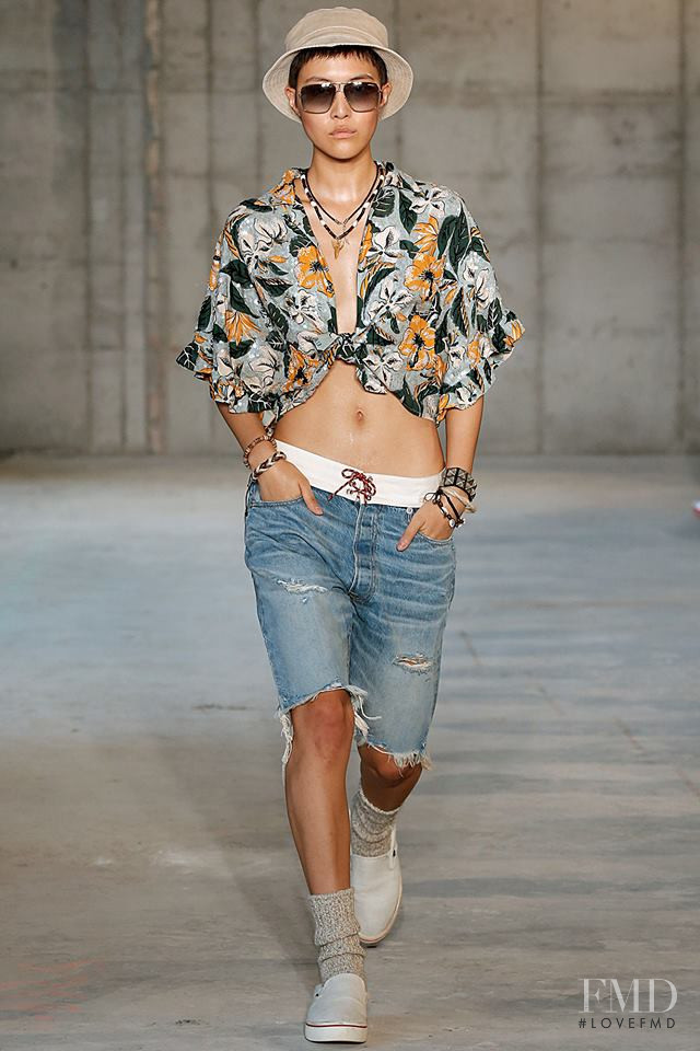 So Hyun Jung featured in  the R13 fashion show for Spring/Summer 2019