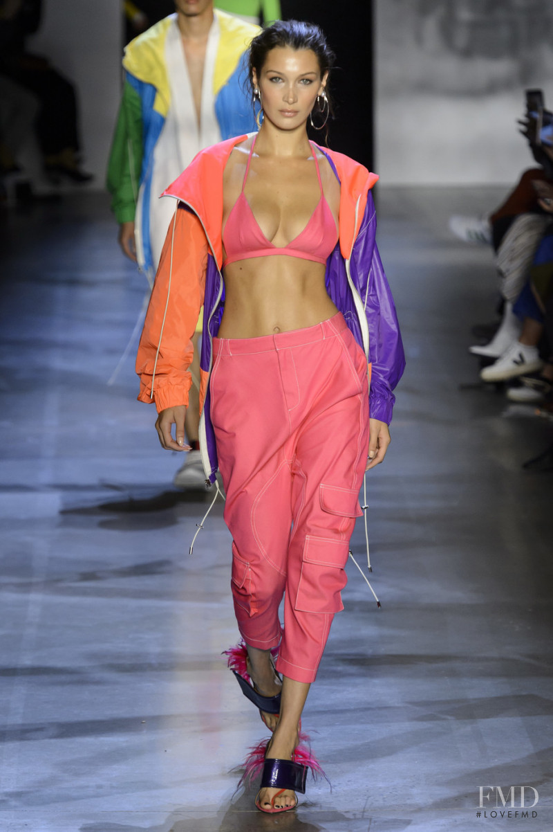 Bella Hadid featured in  the Prabal Gurung fashion show for Spring/Summer 2019