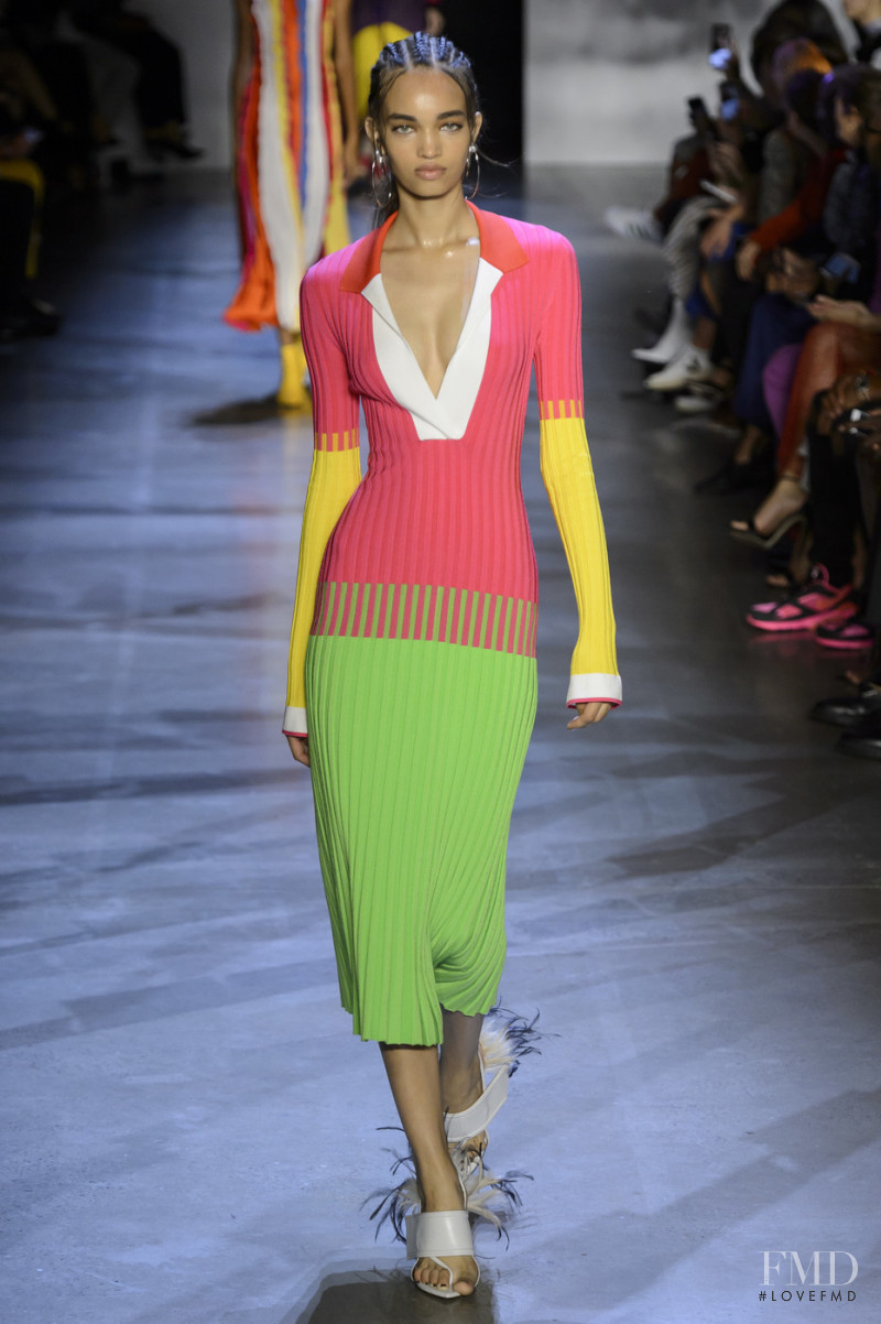 Ellen Rosa featured in  the Prabal Gurung fashion show for Spring/Summer 2019