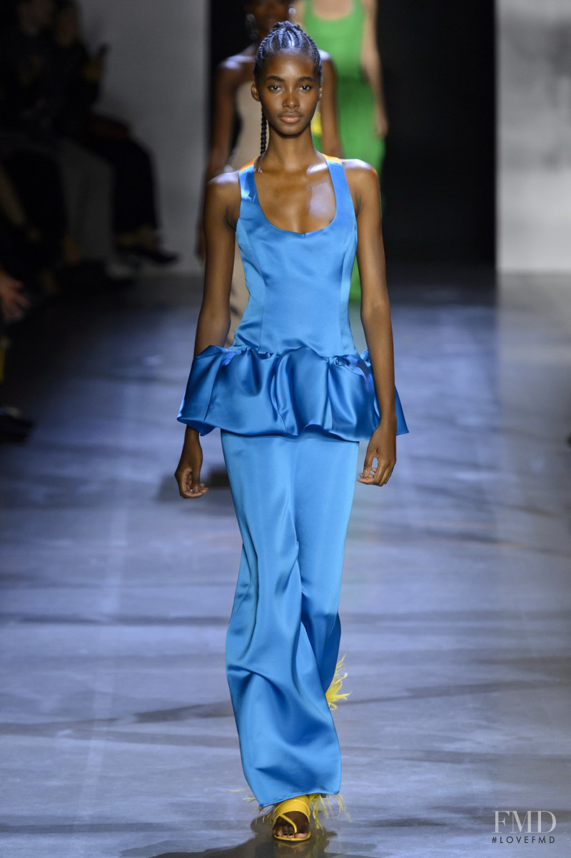 Tami Williams featured in  the Prabal Gurung fashion show for Spring/Summer 2019