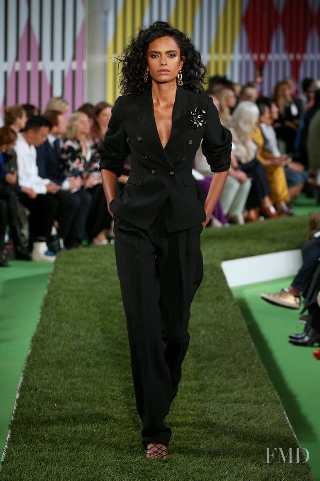 Lakshmi Menon featured in  the Escada fashion show for Spring/Summer 2019