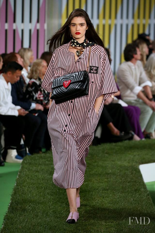 Alexandra Maria Micu featured in  the Escada fashion show for Spring/Summer 2019