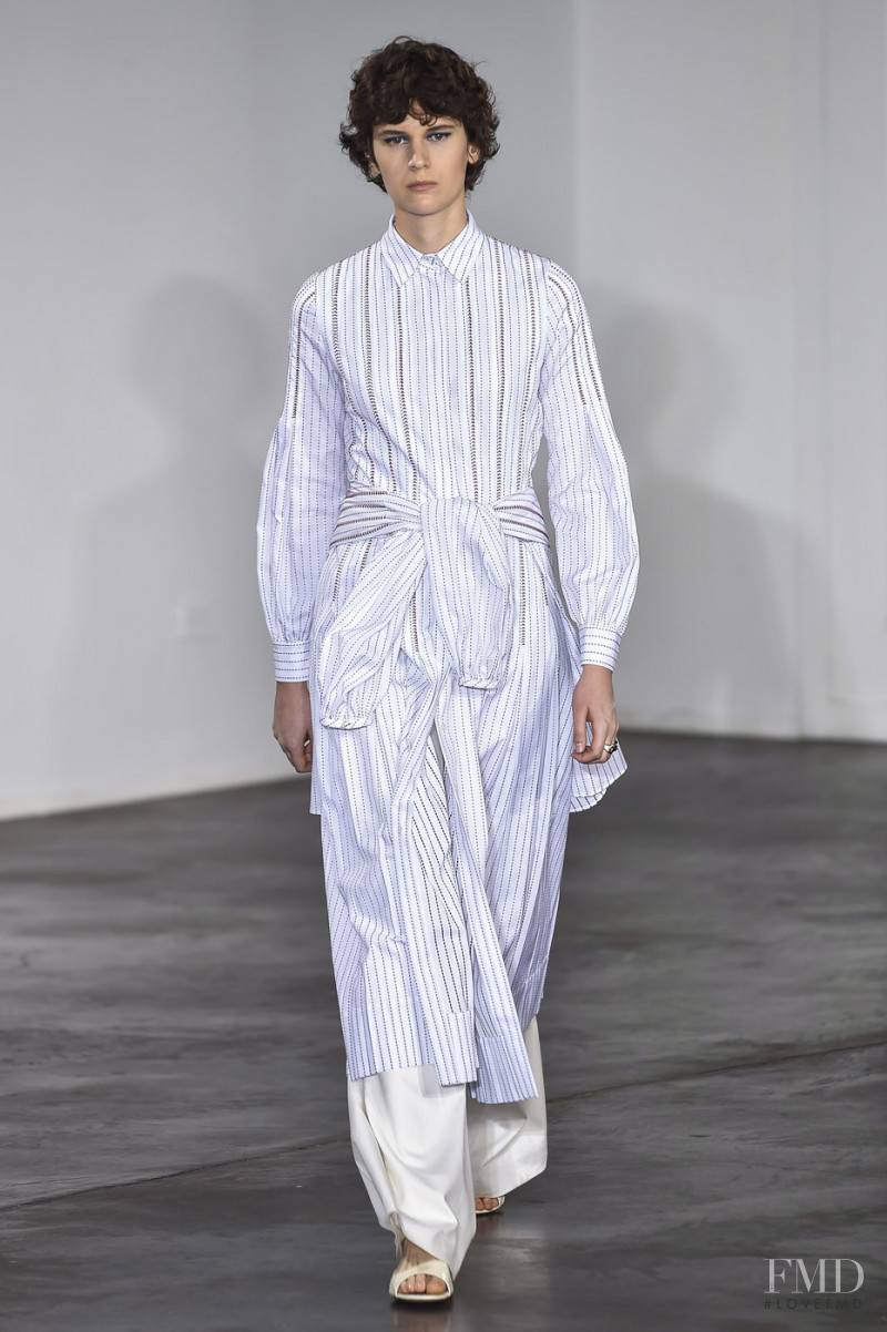Jamily Meurer Wernke featured in  the Gabriela Hearst fashion show for Spring/Summer 2019