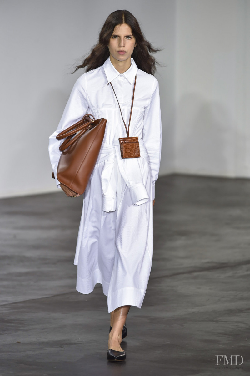 Hayett McCarthy featured in  the Gabriela Hearst fashion show for Spring/Summer 2019