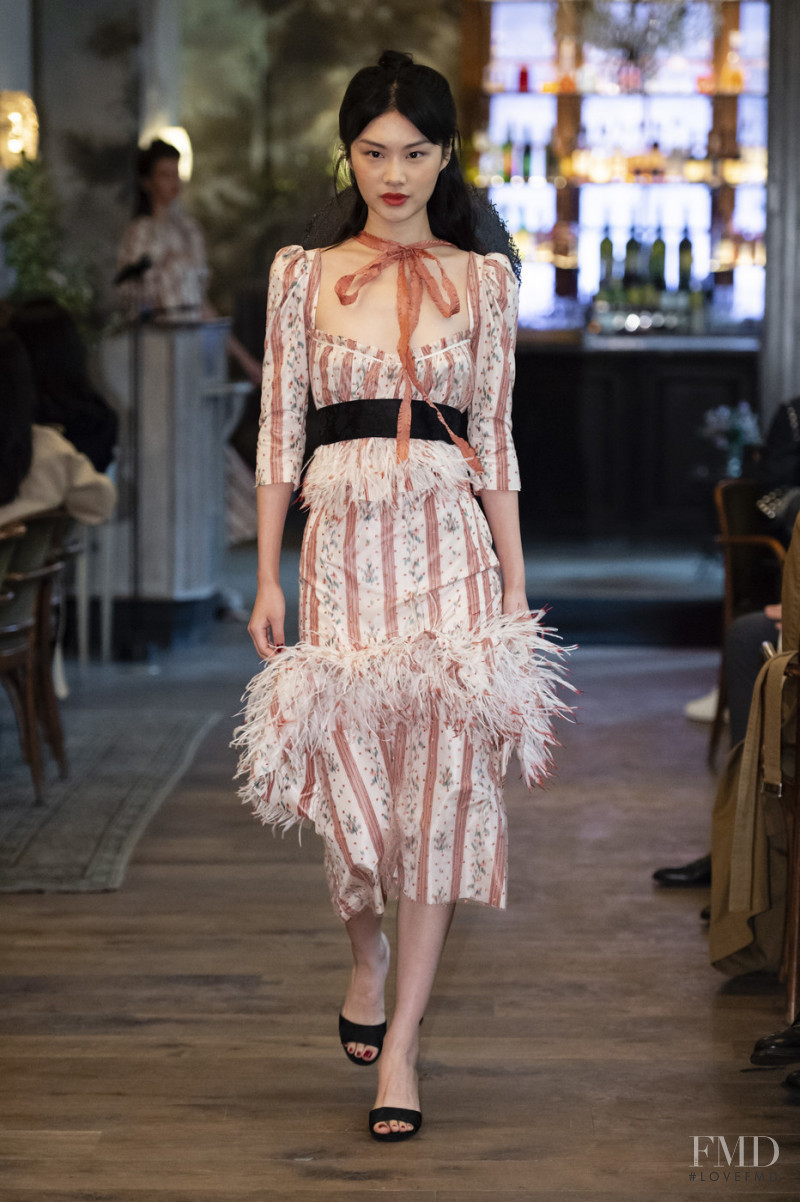 Ting Chen featured in  the Brock Collection fashion show for Spring/Summer 2019