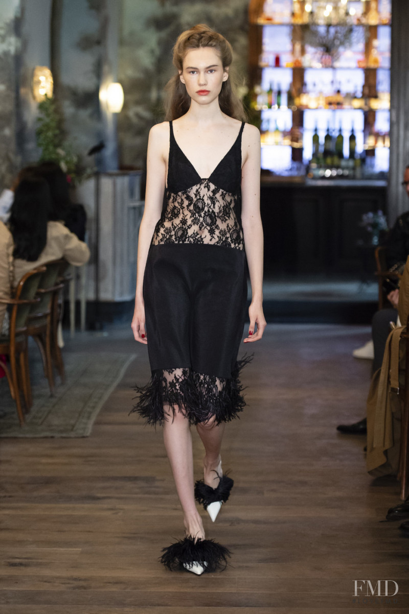 Lex Herl featured in  the Brock Collection fashion show for Spring/Summer 2019