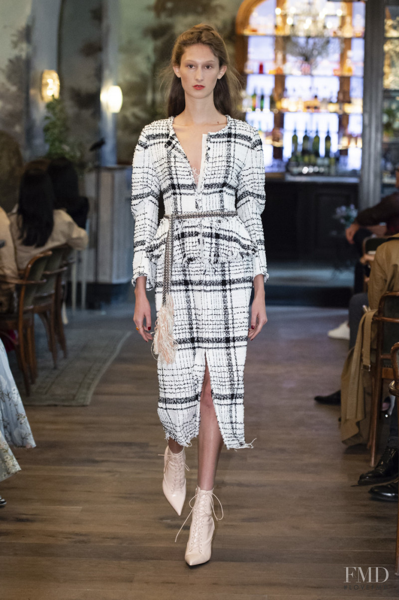 Jay Wright featured in  the Brock Collection fashion show for Spring/Summer 2019