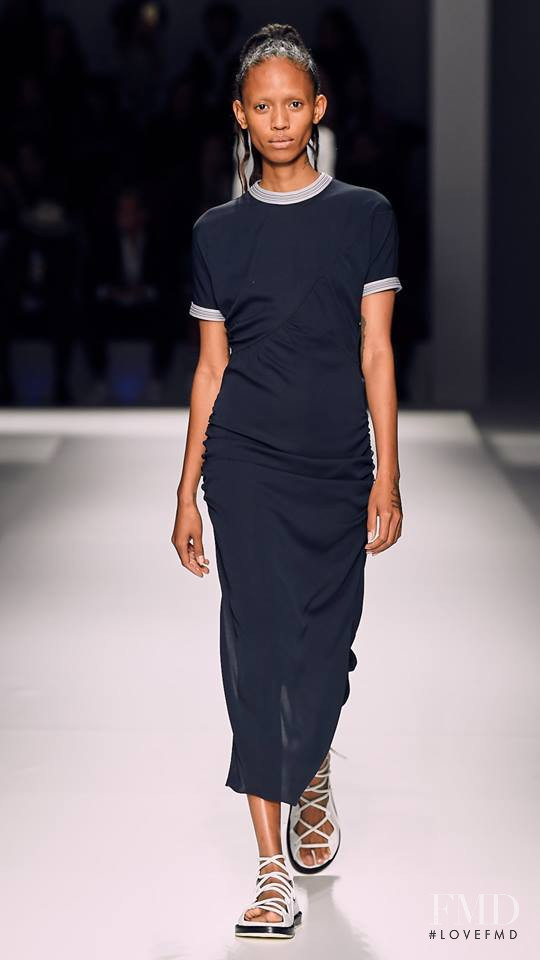 Adesuwa Aighewi featured in  the Boss by Hugo Boss fashion show for Spring/Summer 2019