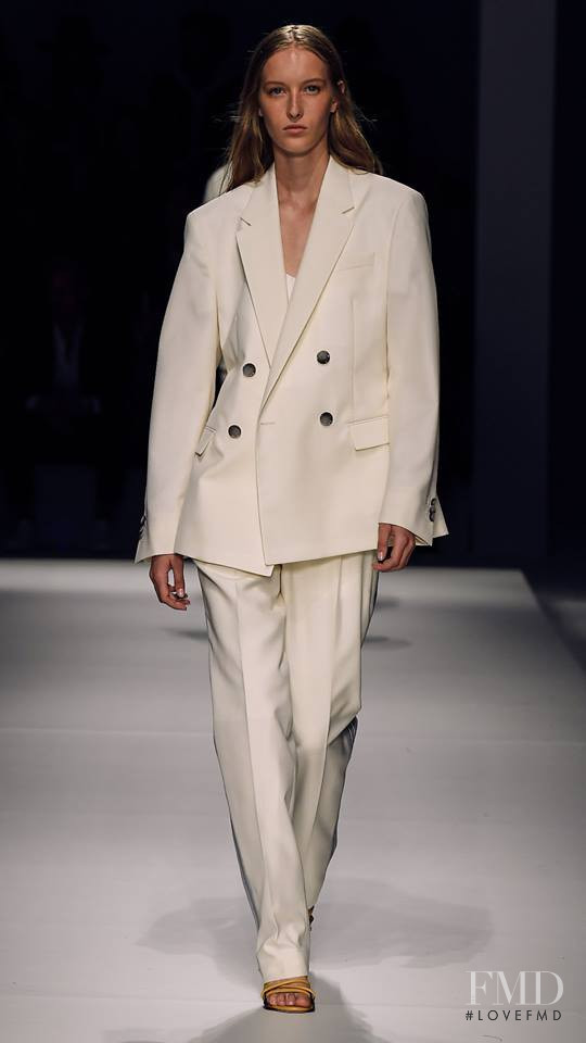 Kateryna Zub featured in  the Boss by Hugo Boss fashion show for Spring/Summer 2019