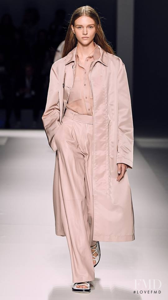 Natalie Ogg featured in  the Boss by Hugo Boss fashion show for Spring/Summer 2019