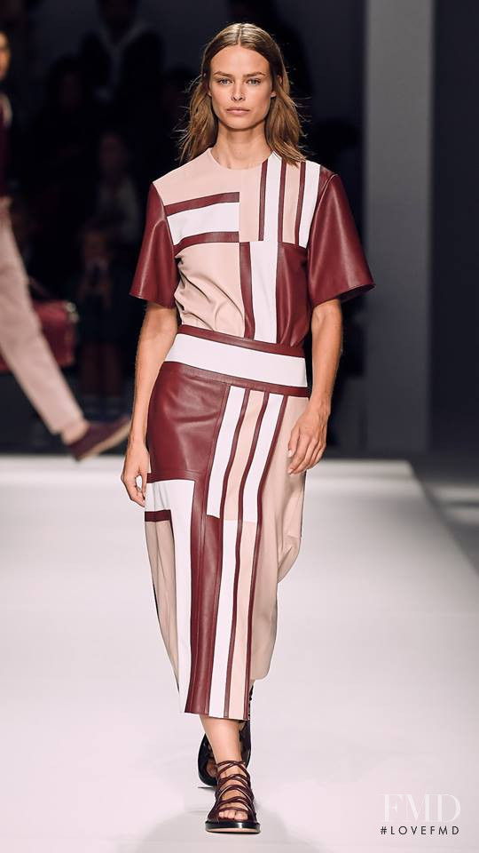 Birgit Kos featured in  the Boss by Hugo Boss fashion show for Spring/Summer 2019