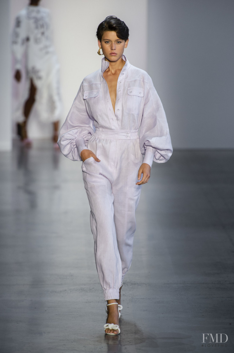 Vivienne Rohner featured in  the Zimmermann fashion show for Spring/Summer 2019