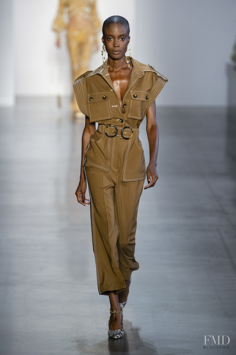 Madisin Rian featured in  the Zimmermann fashion show for Spring/Summer 2019