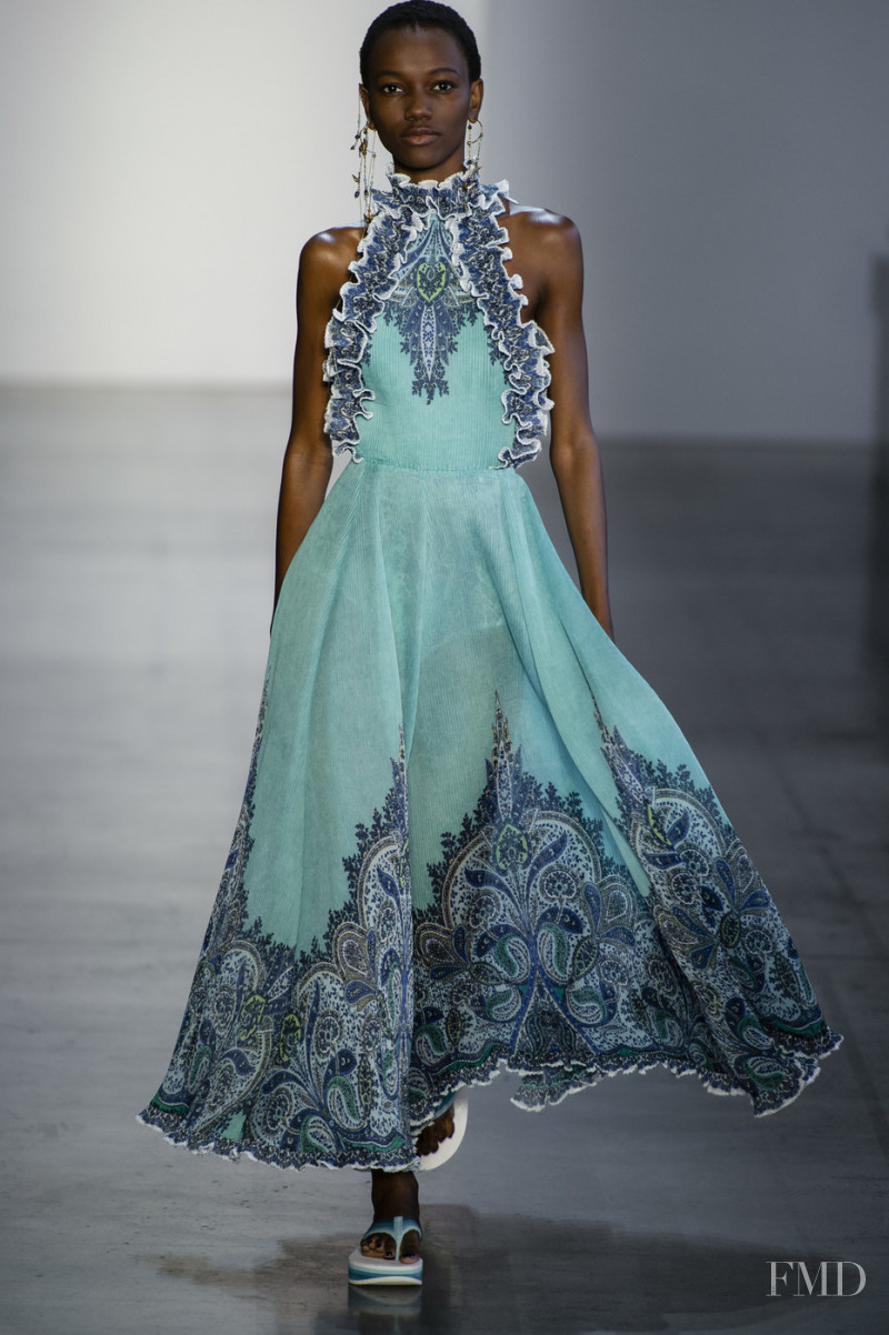 Herieth Paul featured in  the Zimmermann fashion show for Spring/Summer 2019