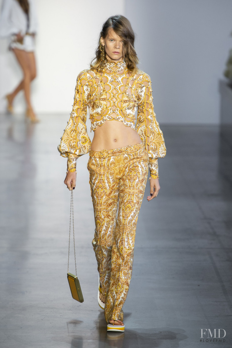 Irina Kravchenko featured in  the Zimmermann fashion show for Spring/Summer 2019