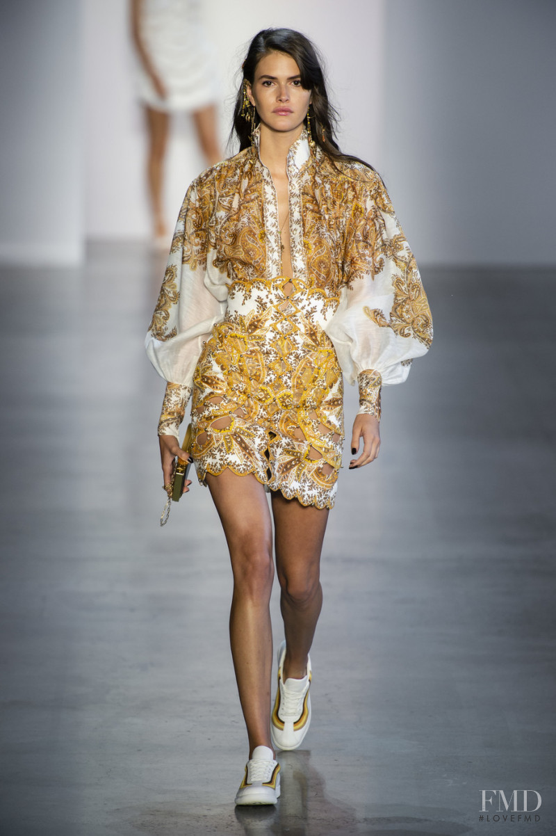 Vanessa Moody featured in  the Zimmermann fashion show for Spring/Summer 2019