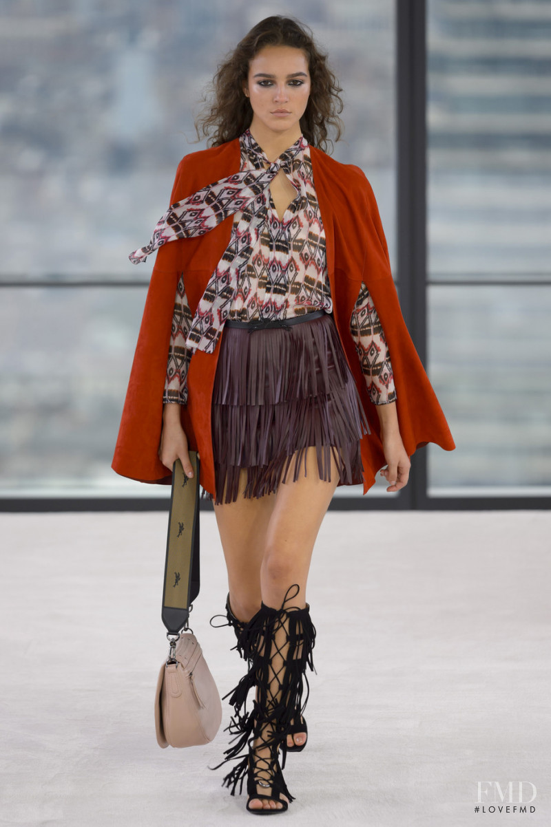 Emm Arruda featured in  the Longchamp fashion show for Spring/Summer 2019