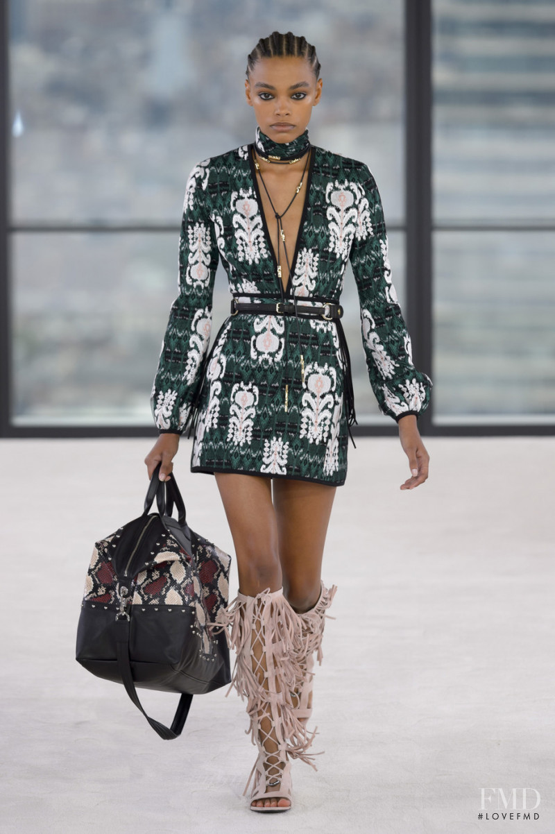 Alexis Sundman featured in  the Longchamp fashion show for Spring/Summer 2019