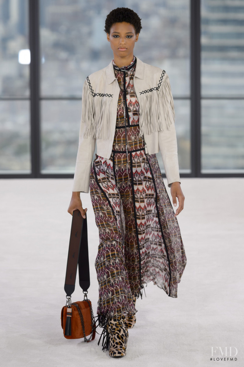 Janaye Furman featured in  the Longchamp fashion show for Spring/Summer 2019