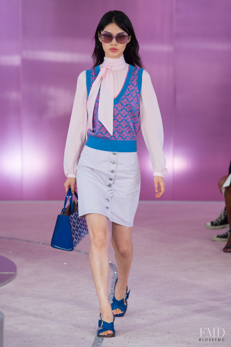 Ting Chen featured in  the Kate Spade New York fashion show for Spring/Summer 2019