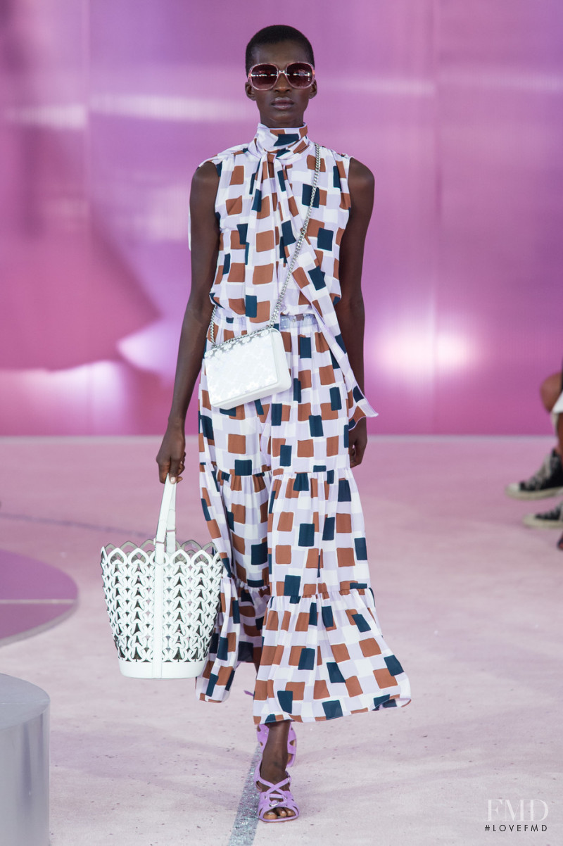 Achok Majak featured in  the Kate Spade New York fashion show for Spring/Summer 2019