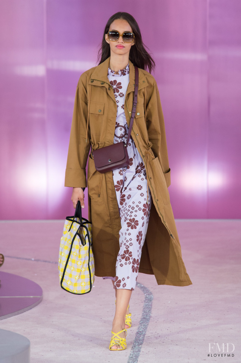 Ellen Rosa featured in  the Kate Spade New York fashion show for Spring/Summer 2019