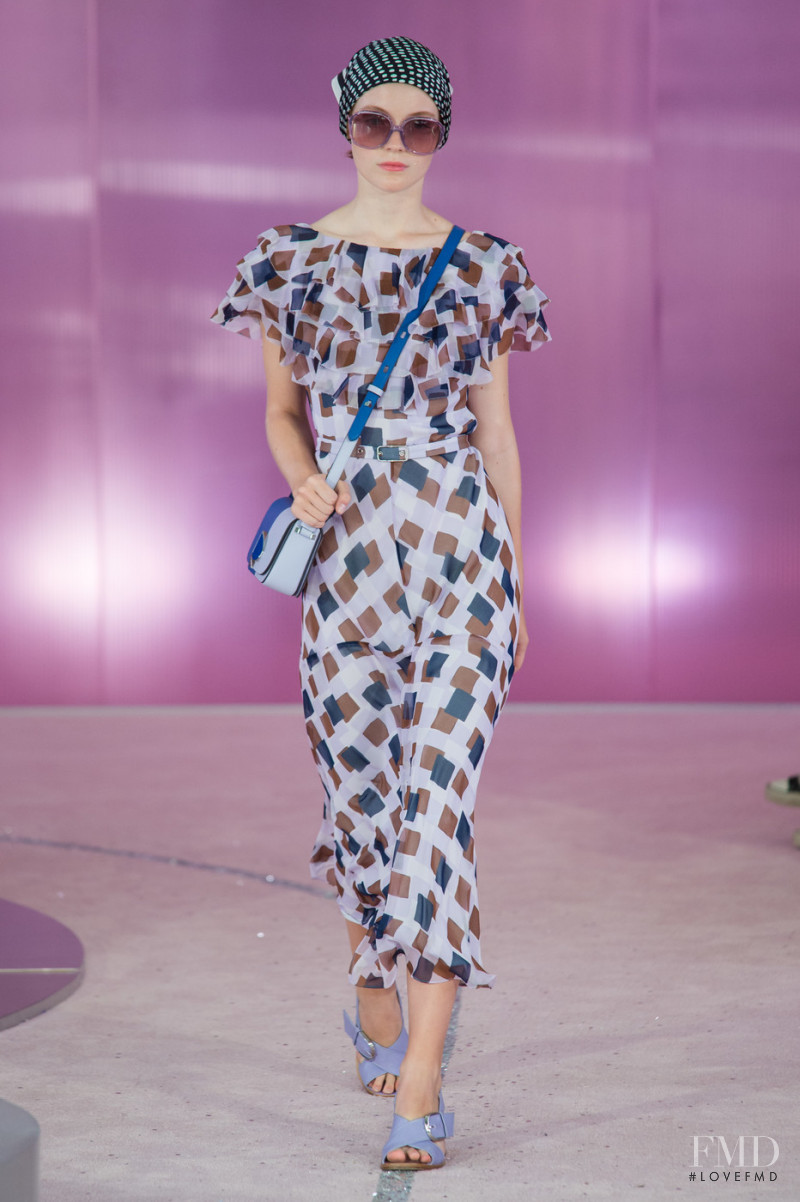 Lucan Gillespie featured in  the Kate Spade New York fashion show for Spring/Summer 2019