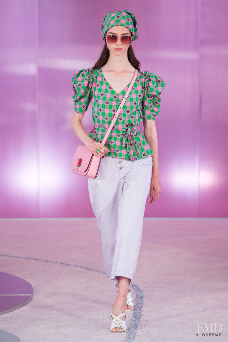 Sophie Martynova featured in  the Kate Spade New York fashion show for Spring/Summer 2019
