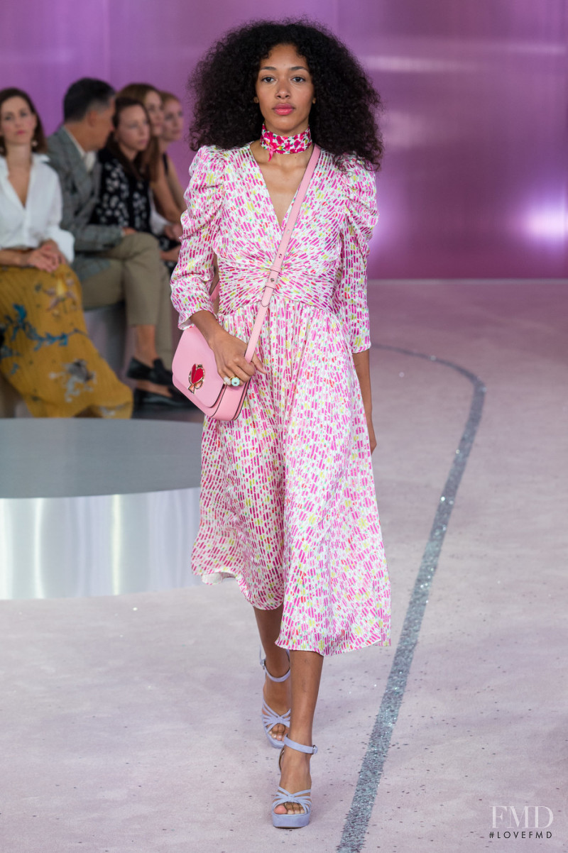 Riane Herzik featured in  the Kate Spade New York fashion show for Spring/Summer 2019